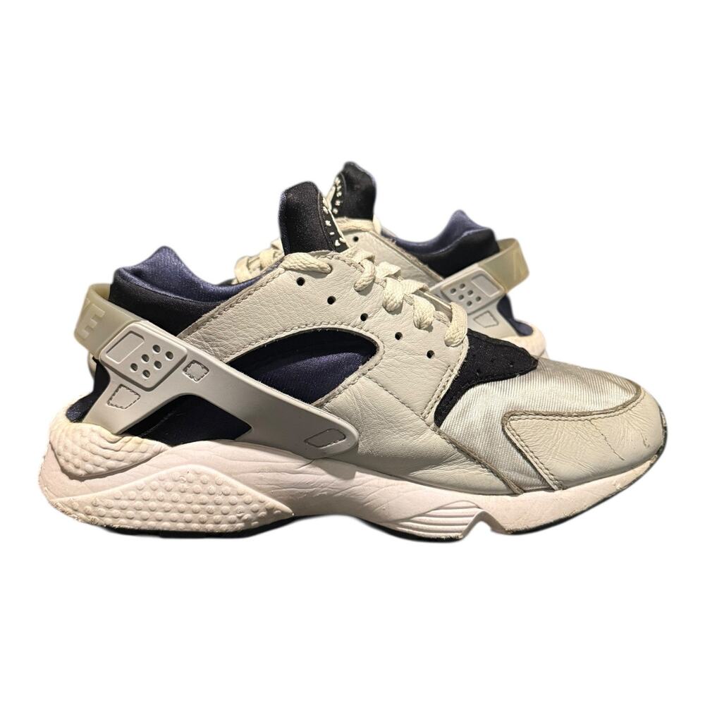 Nike Air Huarache Gray White Men's Size 8.5 Sneakers DD1068-001 Athletic - Picture 8 of 9